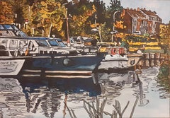 French Contemporary Art by Joël Fougman - Port de Plaisance du Nord