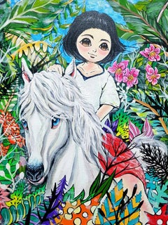 Korean Art - Fantasy Jejuisland-Island Girl Story Chun-Ja’s Journey of Happiness