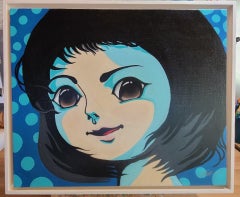 Korean Contemporary Art - Fantasy Jeju Island-Chun-Ja Self-Portrait