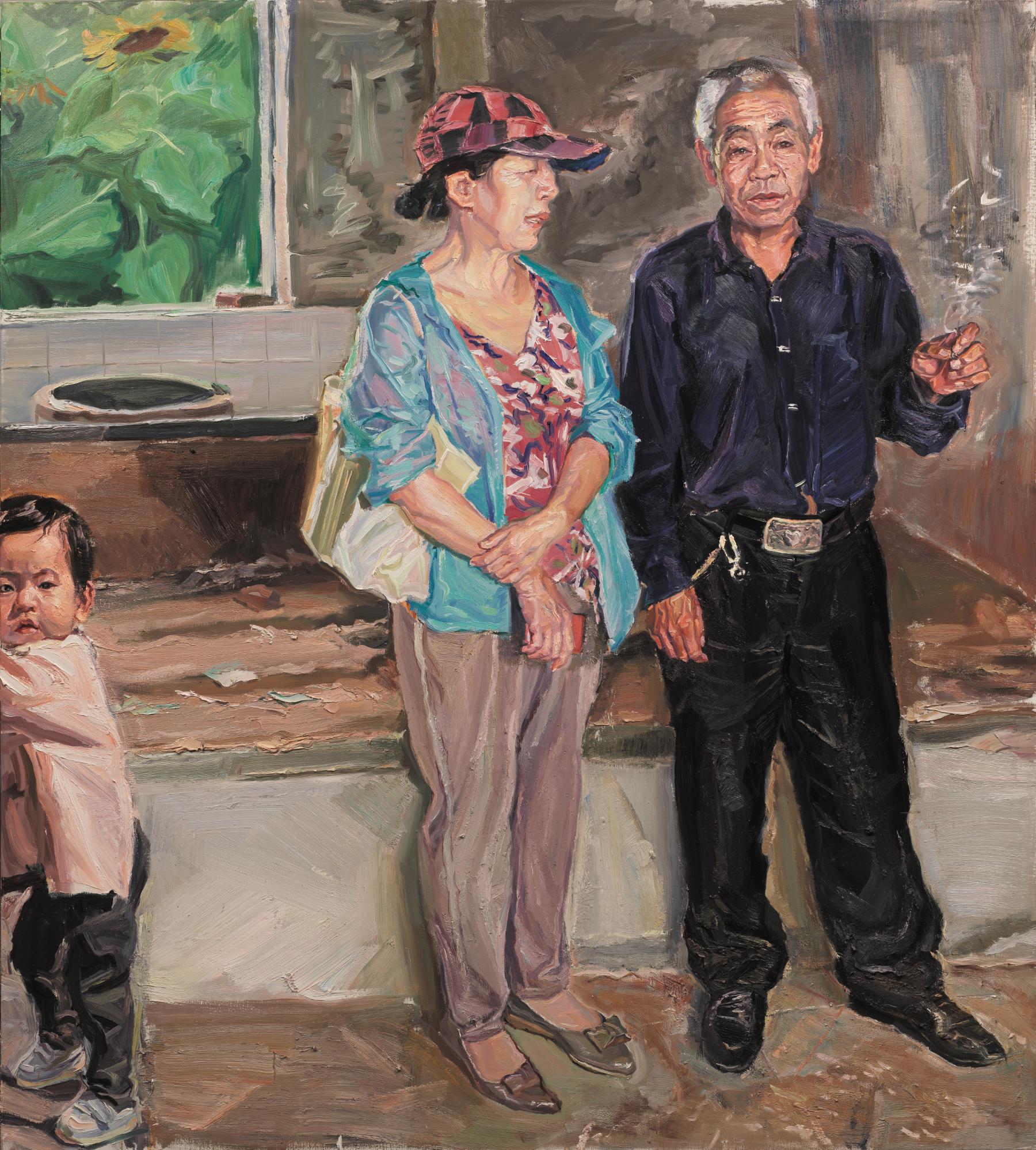 This painting bellows to the serie "We are Sejourners".
Total dimension of the serie: 200 x 1100 cm
Total price of the serie: 78 000 €

Su Yu is a Chinese artist born in 1987 who lives & works in Beijing in China. He was an old student of