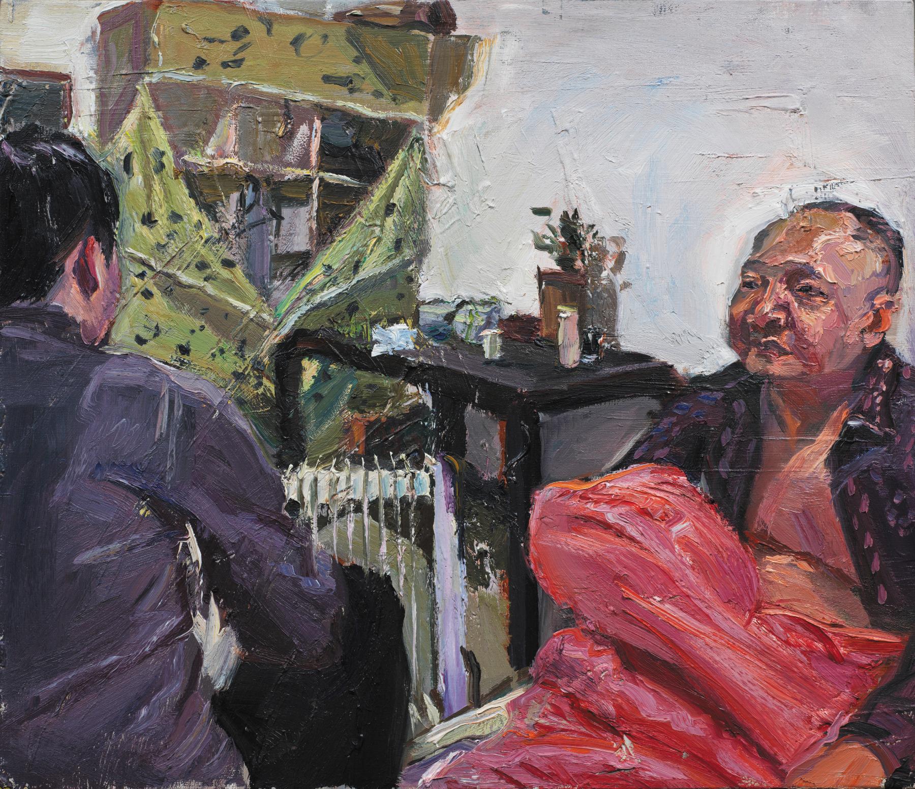 Olio su tela

Su Yu è un'artista cinese nata nel 1987 che vive e lavora a Pechino, in Cina. An He è stato un vecchio studente di prestigiosi insegnanti d'arte come Shi Liang e Chen Danqing all'Istituto di Pittura a Olio di Pechino.