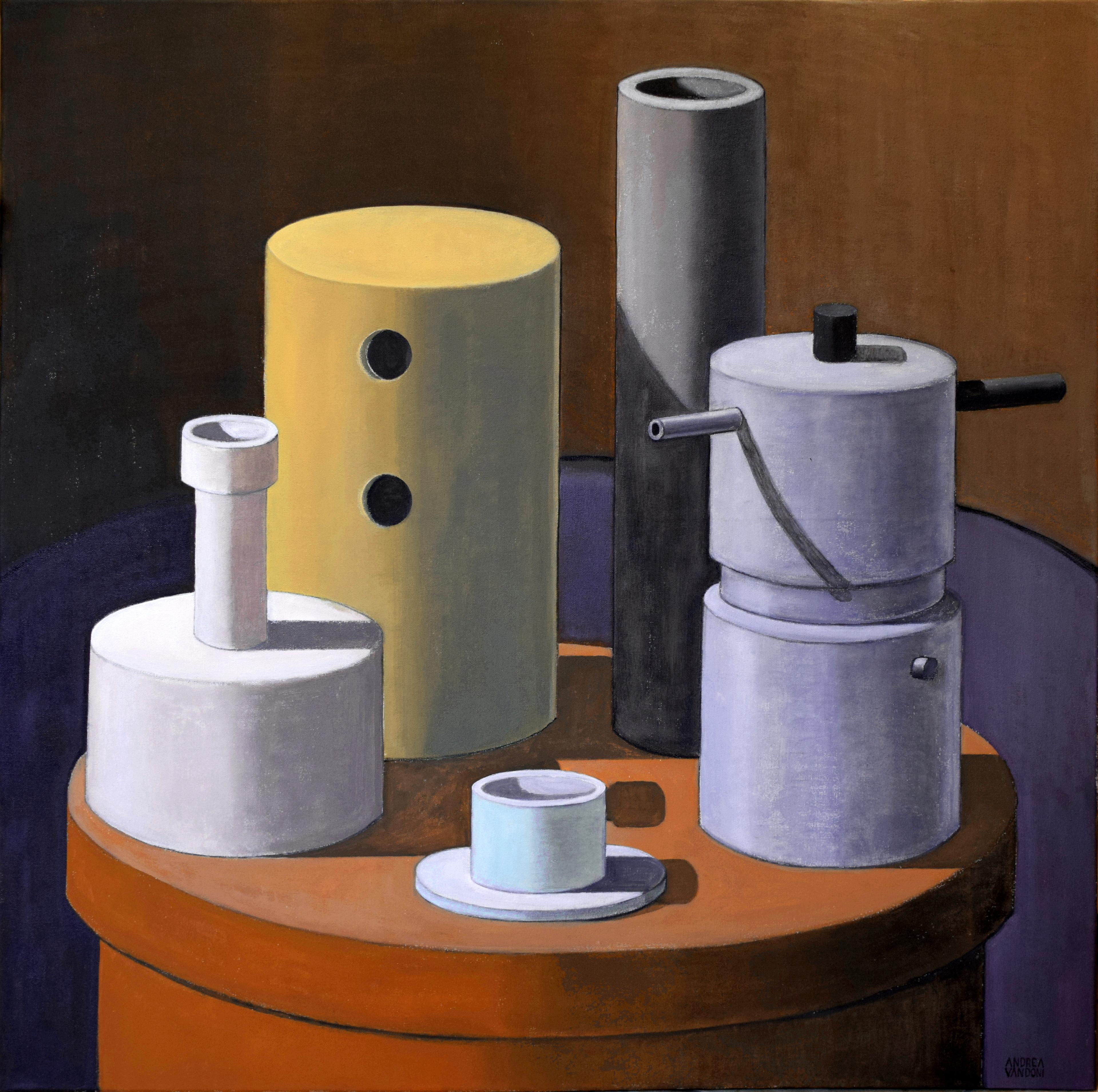 Andrea Vandoni Still-Life Painting - Cylindrism
