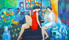 Chinese Contemporary Art by Judy C. Zheng - Bathroom   