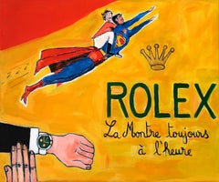 Retro French Contemporary Art by Richard Boigeol - Rolex