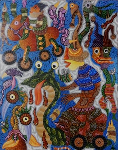 Indonesian Contemporary Art by Kusbudiyanto - Kid's Imagination