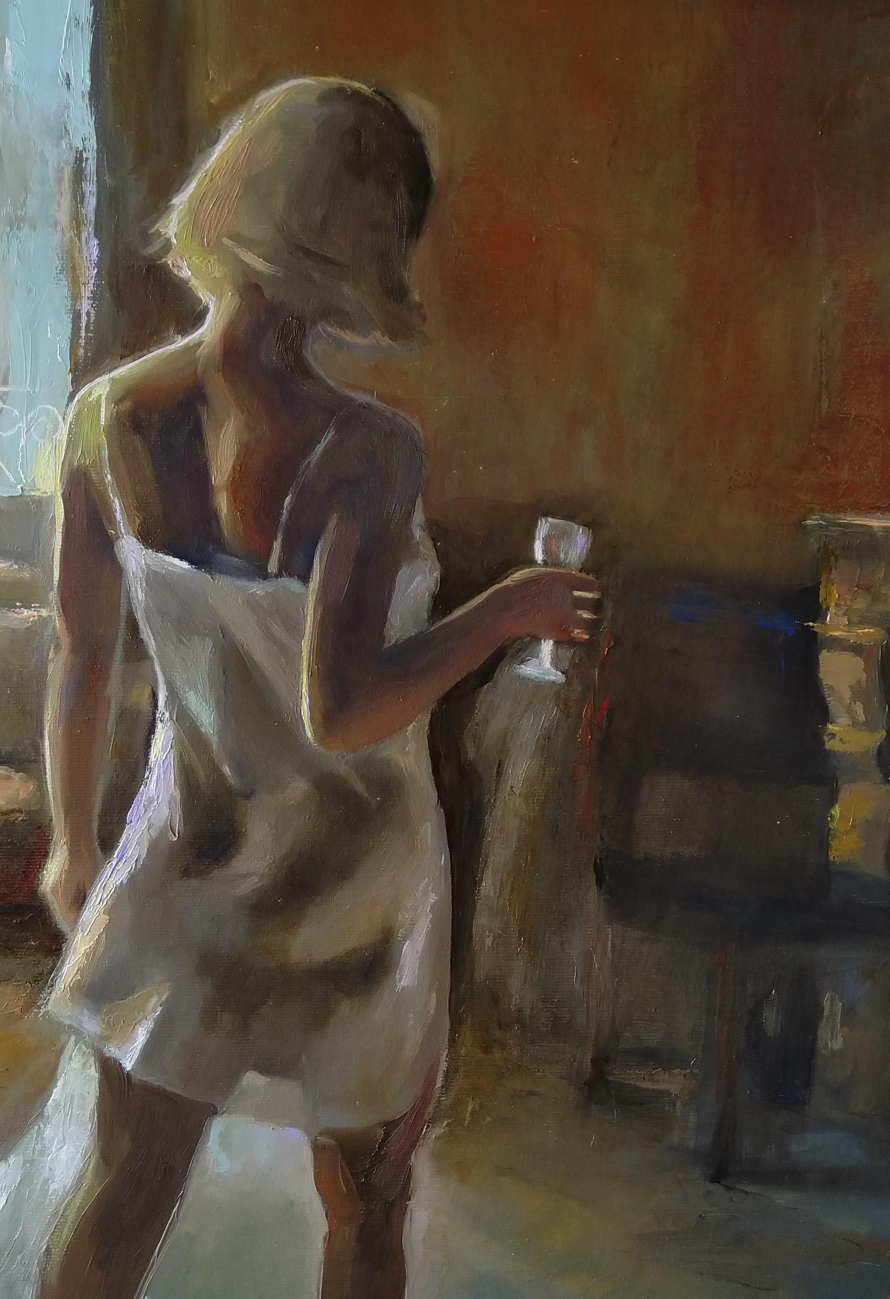 Arte contemporanea armena di Kamsar Ohanyan - Tenero mattino in vendita 1