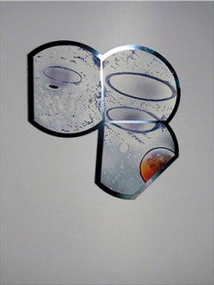 Arte contemporáneo francés de Jean-Claude Byandb - Macro Meta Graphic Miroirs