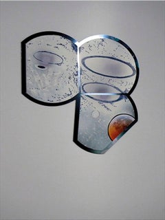 French Contemporary Art by Jean-Claude Byandb - Macro Meta Graphic Miroirs