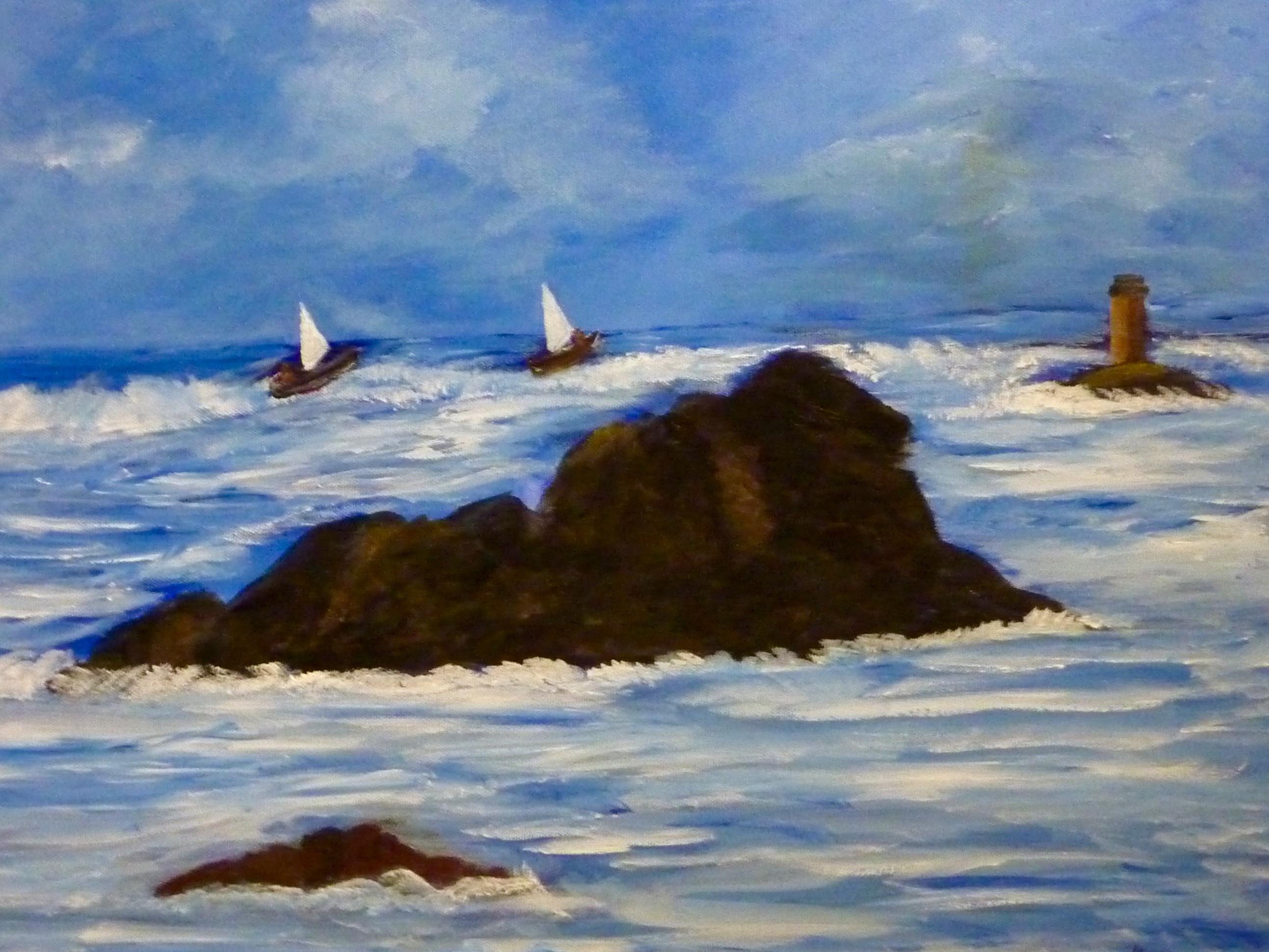 French Contemporary Art by Kyna de Schouël - Tempête