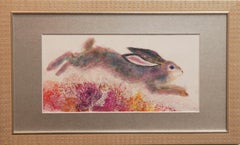 Japanese Contemporary Art by Minako Asakura - Pink Crazy Rabbit 1