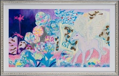 Japanische zeitgenössische Kunst von Minako Asakura – Einhorn
