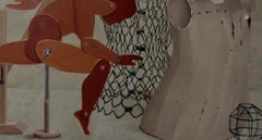 Arte contemporáneo francés de Claudine Picard - Manequins