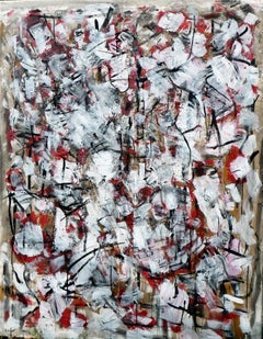 Arte contemporanea astratta francese di Francois Garros - Grande Lutte Chinoise 1