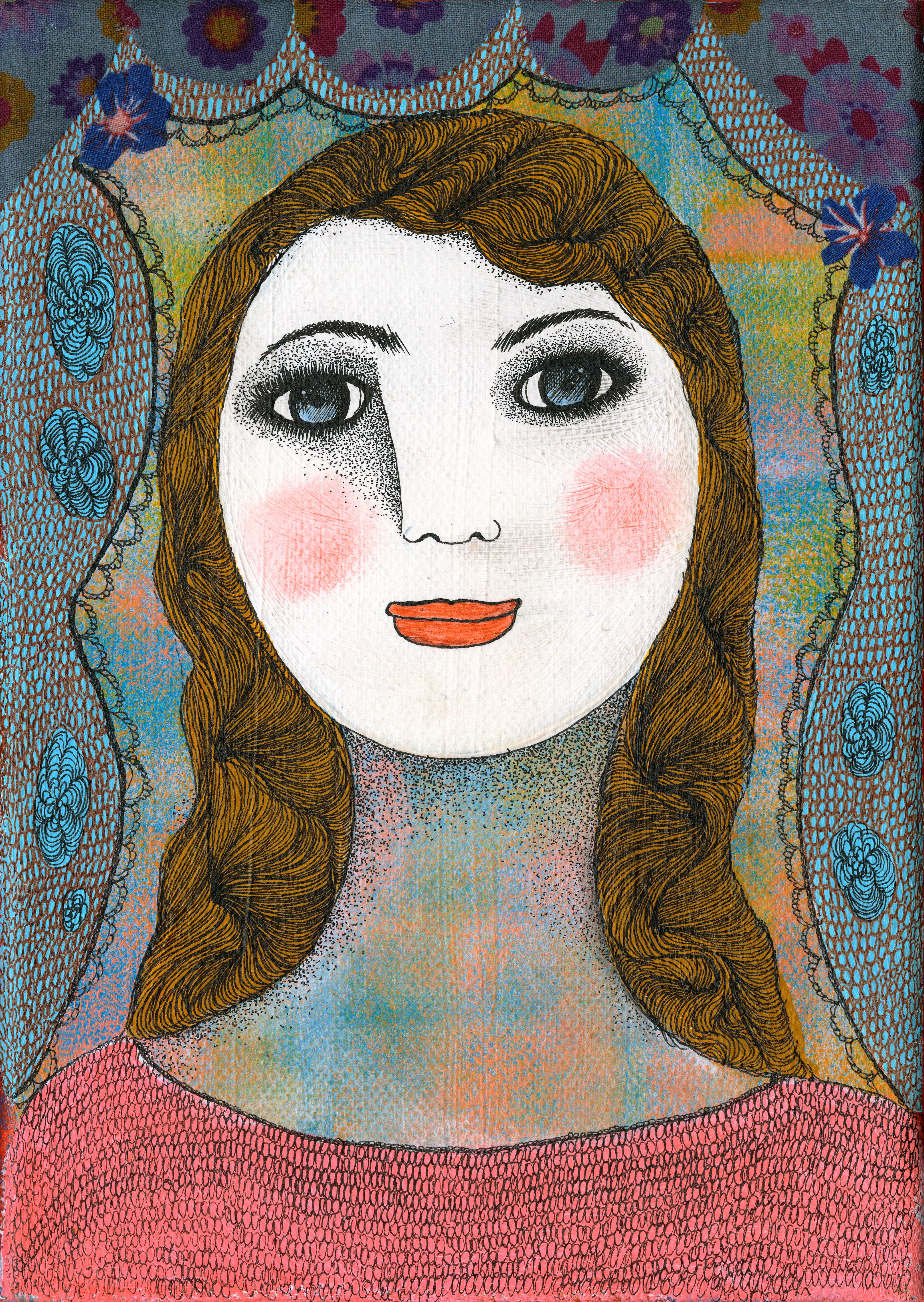 Arte contemporáneo francés de Claudine Loquen - Nanneri