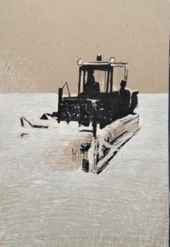 Art contemporain arménien par Kamsar Ohanyan - « To Clean Snow II »