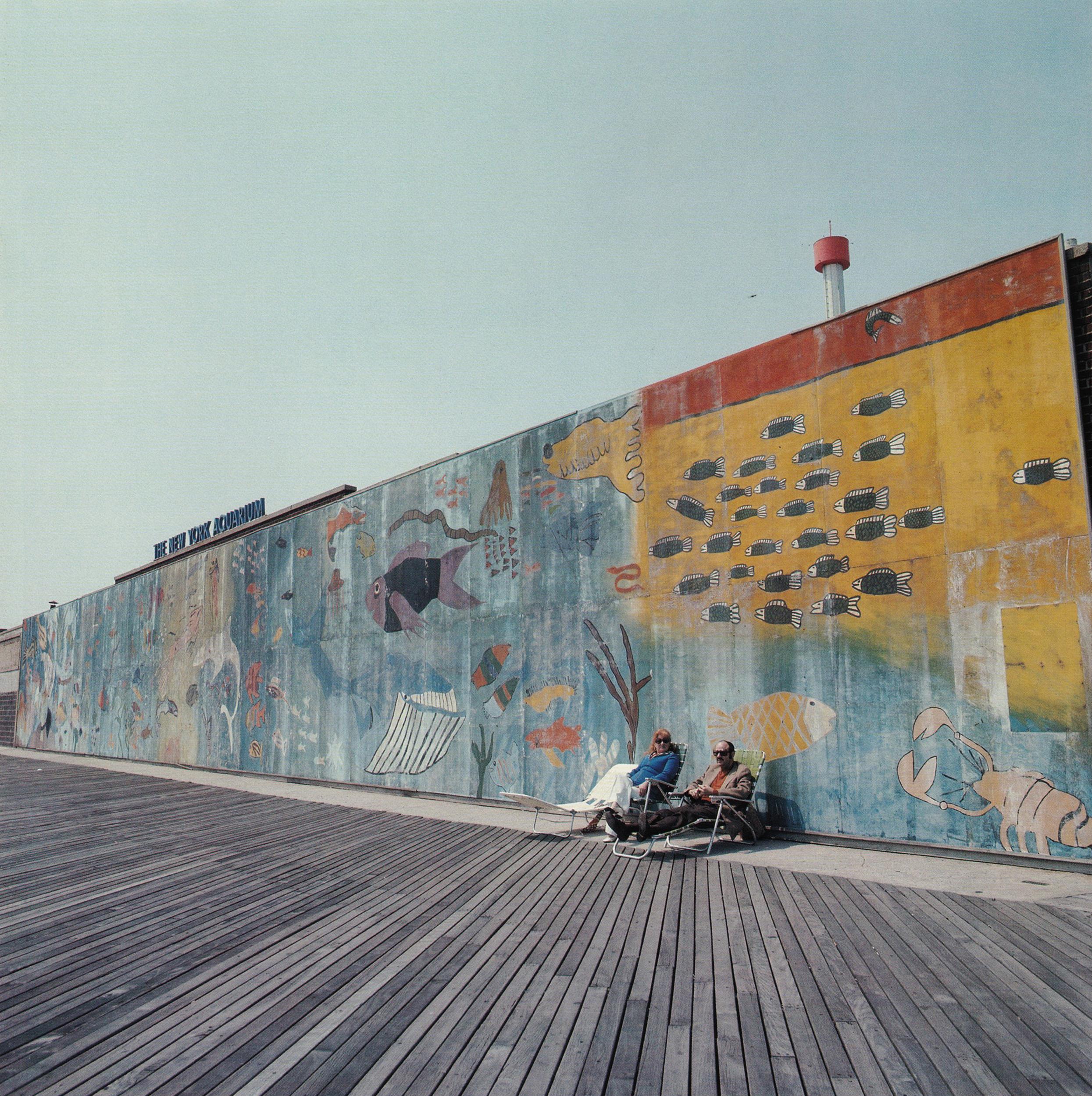 Michael K. Yamaoka  Color Photograph - American Contemporary Photo by M. K. Yamaoka - Aquarium at Coney Island, NY   