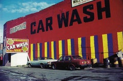 Vintage American Contemporary Photo by M. K. Yamaoka - Car Wash, Brooklyn, NY