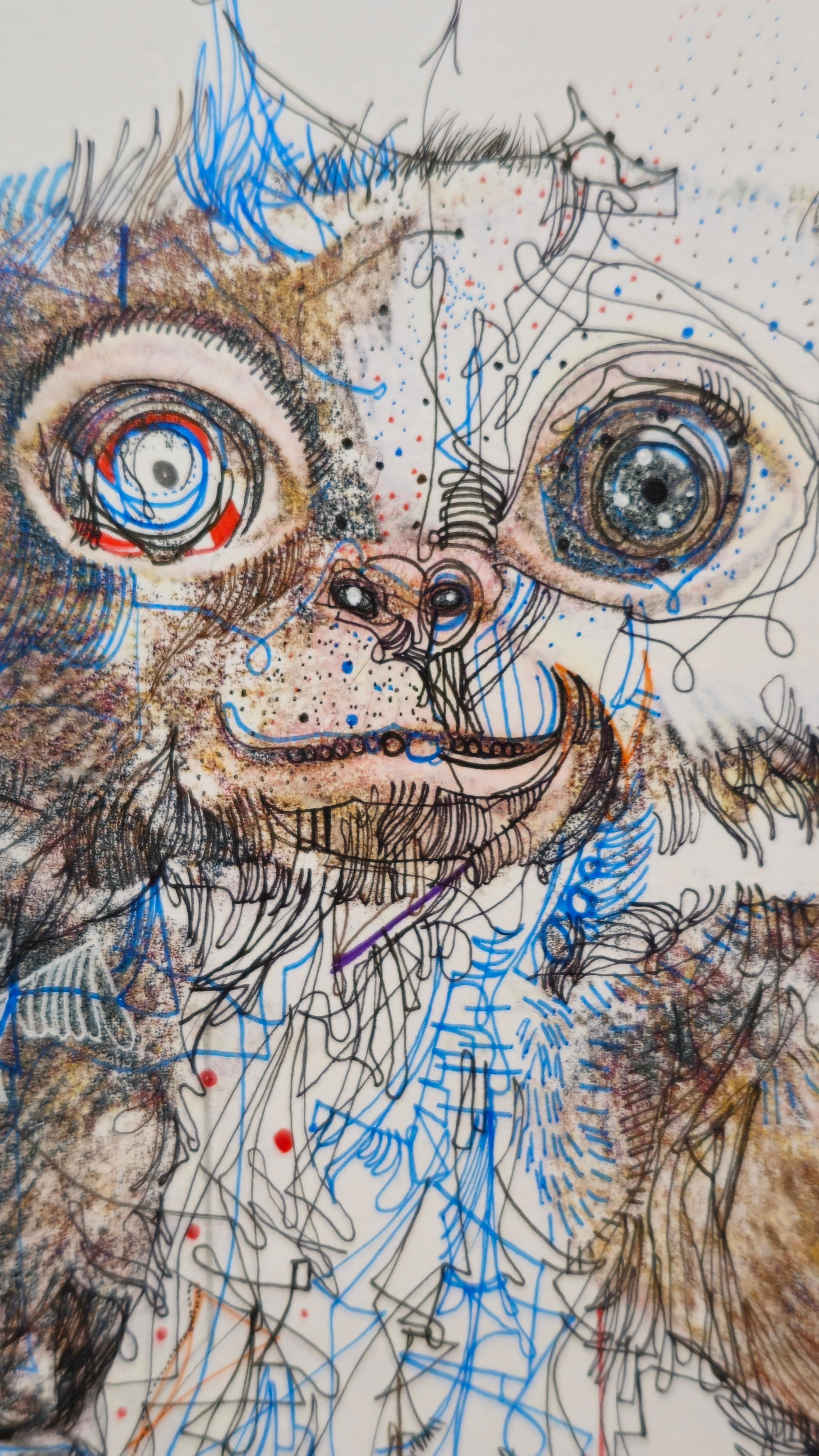 Zeitgenössische amerikanische Kunst von Michael Alan - Glizzard im Angebot 3