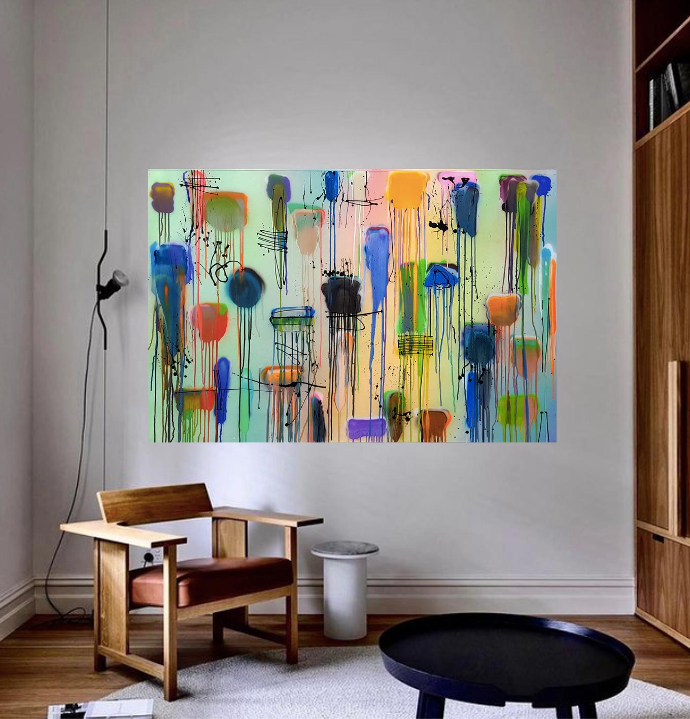 Arte contemporáneo francés de Gérard Pairé - Peinture 201113 en venta 1
