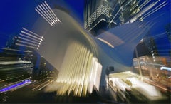 French Contemporary Photography by Bruno Paget - NYC "WTC Transporter Hub" 