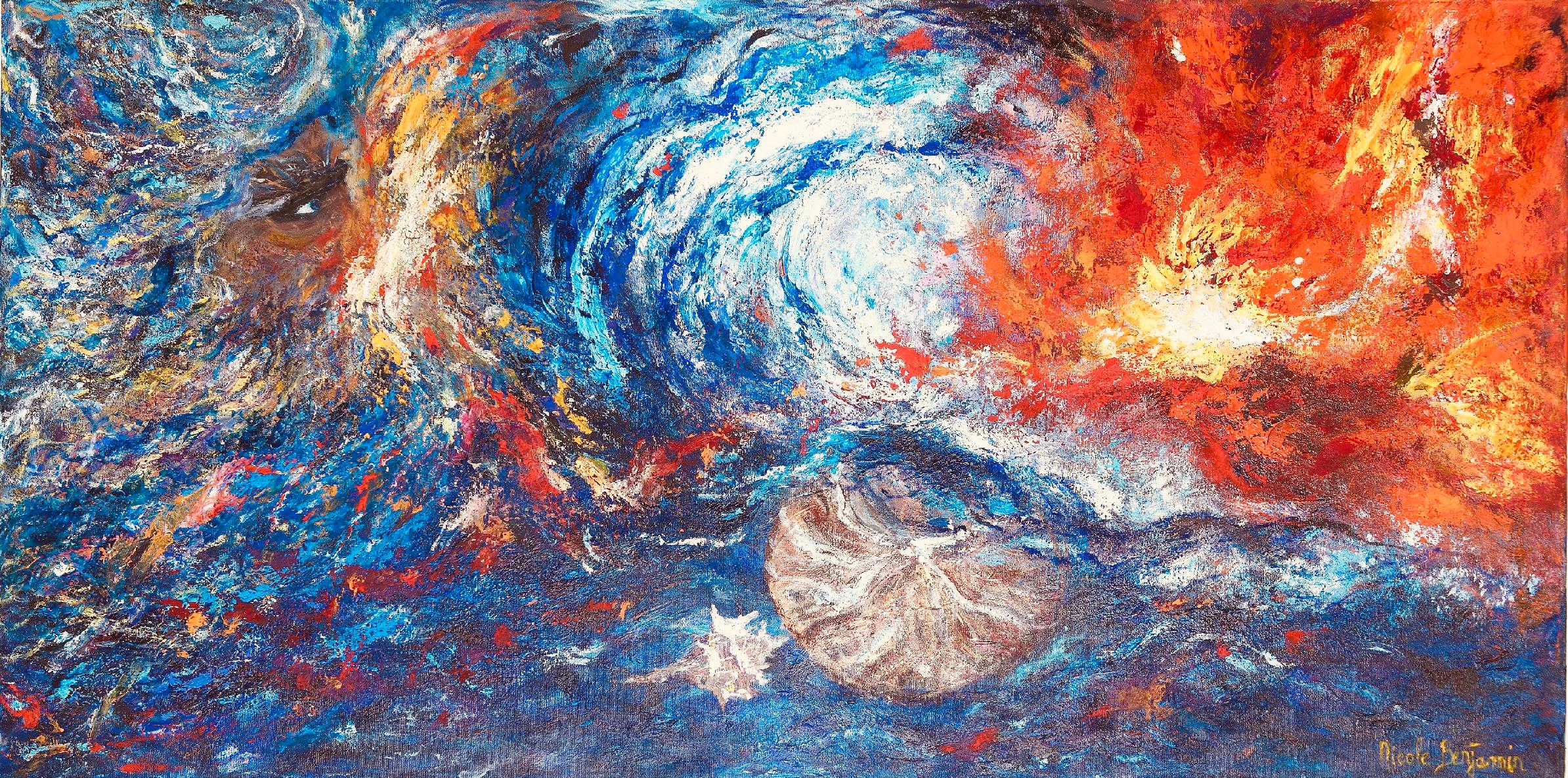 Arte contemporanea francese di Nicole Benjamin - Il Cinque Elementi
