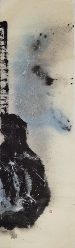Chinese Contemporary Art by Qui Shui - Chanting of Scriptures 2