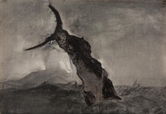 Chinesische zeitgenössische chinesische Kunst von Xia FuNing - The Guard of the Dead No 3