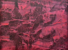 Chinese Contemporary Art by Li Chi-Guang - Series the Red Mountain No.9