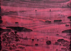 Chinese Contemporary Art by Li Chi-Guang - Series the Red Mountain No.19
