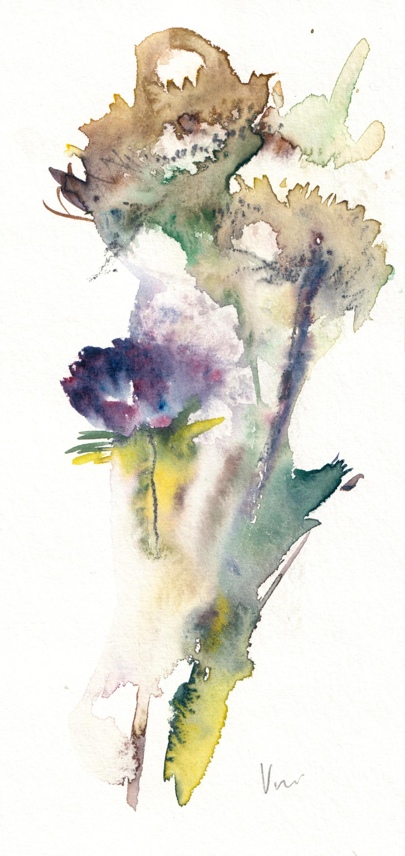 Watercolor on Hahnemuhle paper - artwork unframed for $300