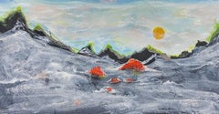 Georgian Contemporary Art by Nina Narimanishvili - Landscape