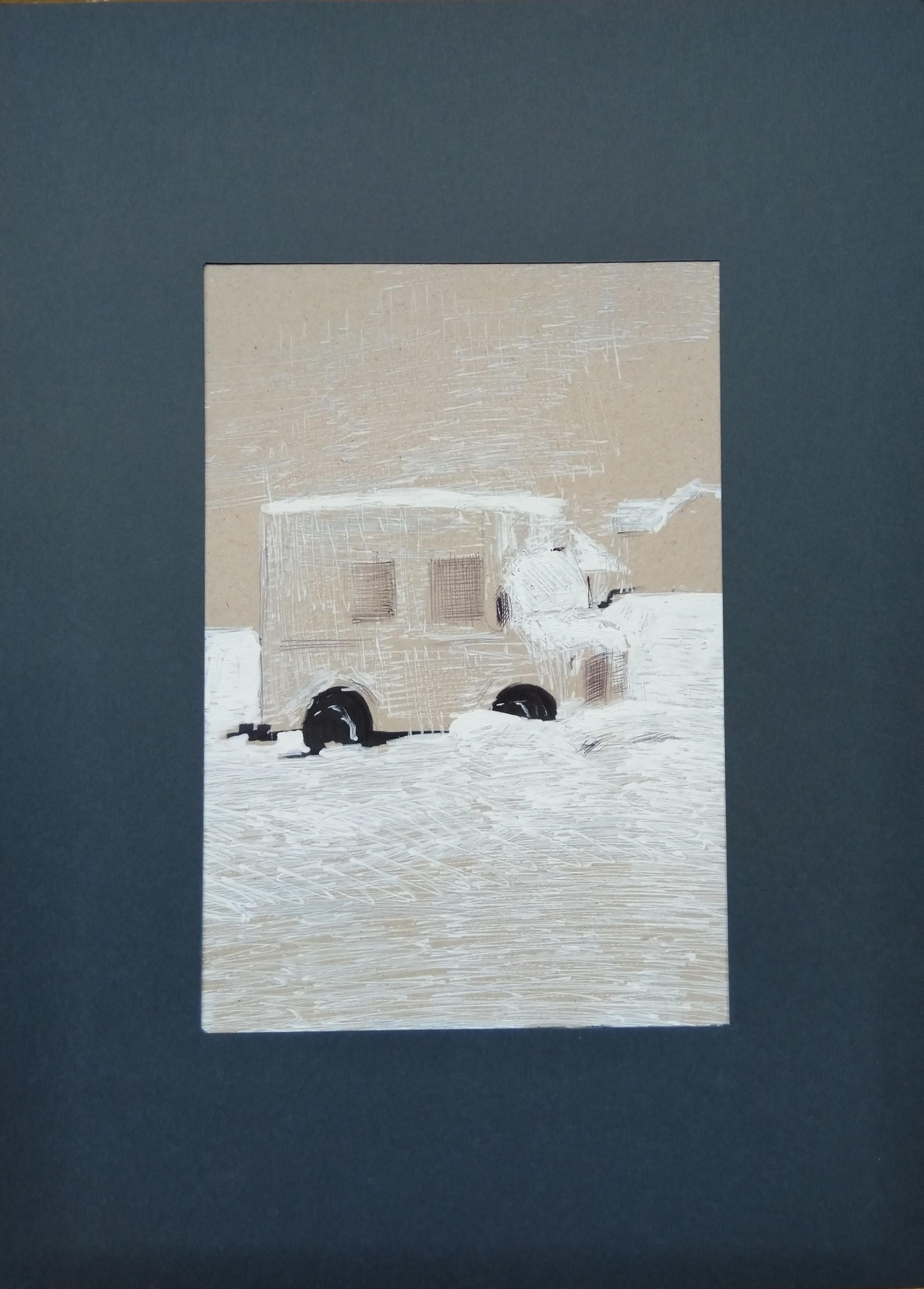 Art contemporain arménien par Kamsar Ohanyan - Sous la neige
