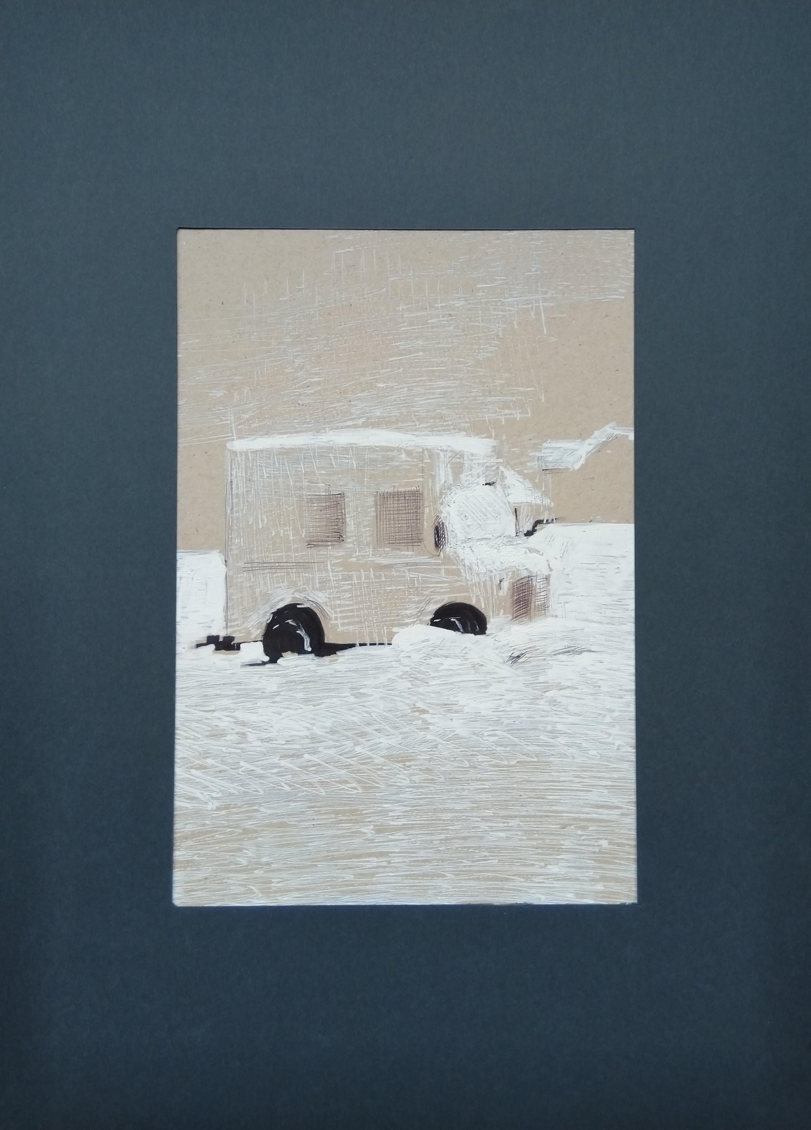 Armenian Contemporary Art by Kamsar Ohanyan - Under the Snow For Sale 4