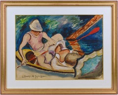 „Boating on the Morin River“