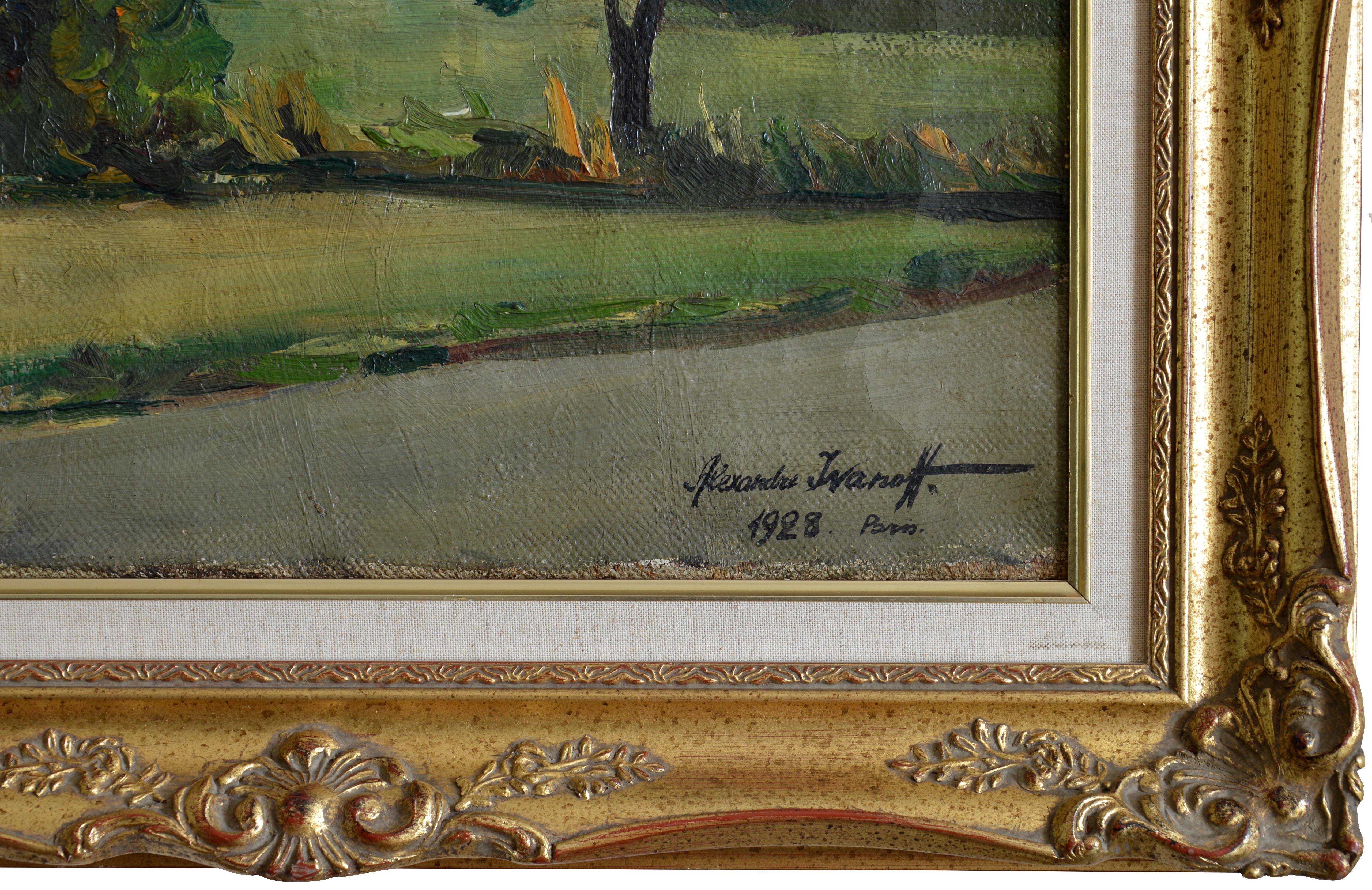 the village school canvas