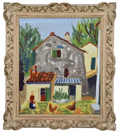 Hen-run in Dardennes