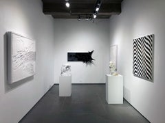 Peculiar Head no.4 a contemporary Sculpture in Italian Statuario MARBLE