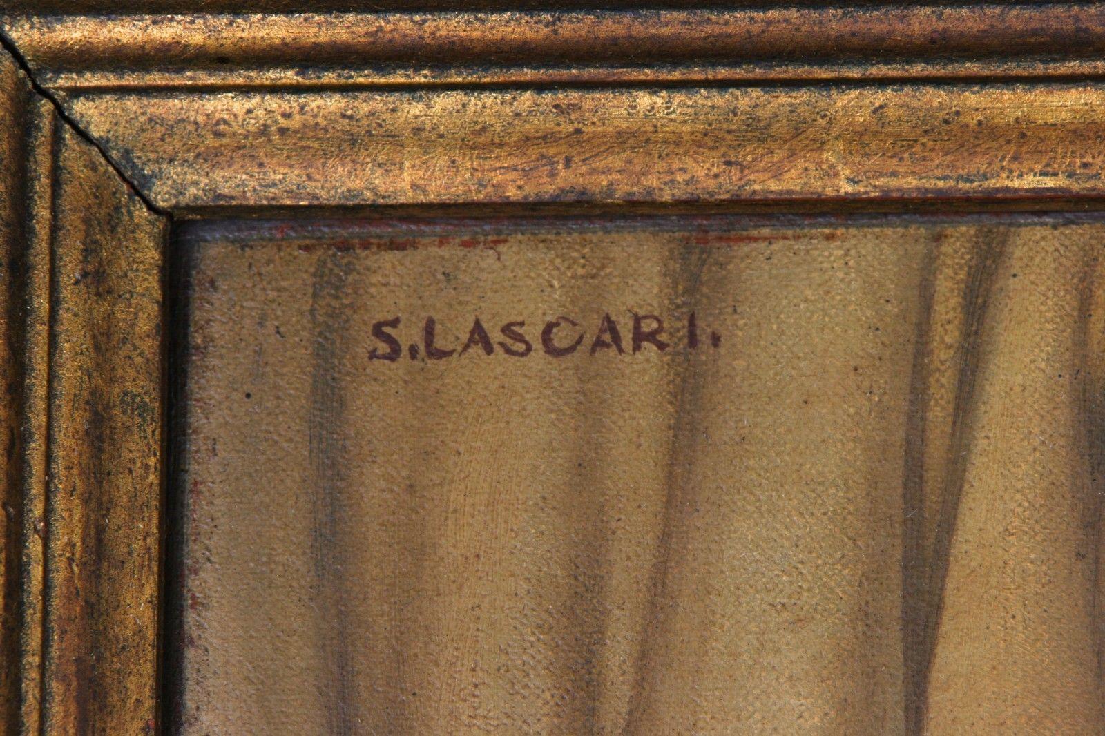 Salvatore Lascari Oil on Canvas 
