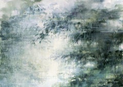 Sentiero magico - 21° secolo, Contemporaneo, Paesaggio, Acquerello su carta