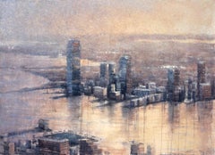 NY and NJ - 21st Century, Contemporary, Landscape, Watercolor on Paper