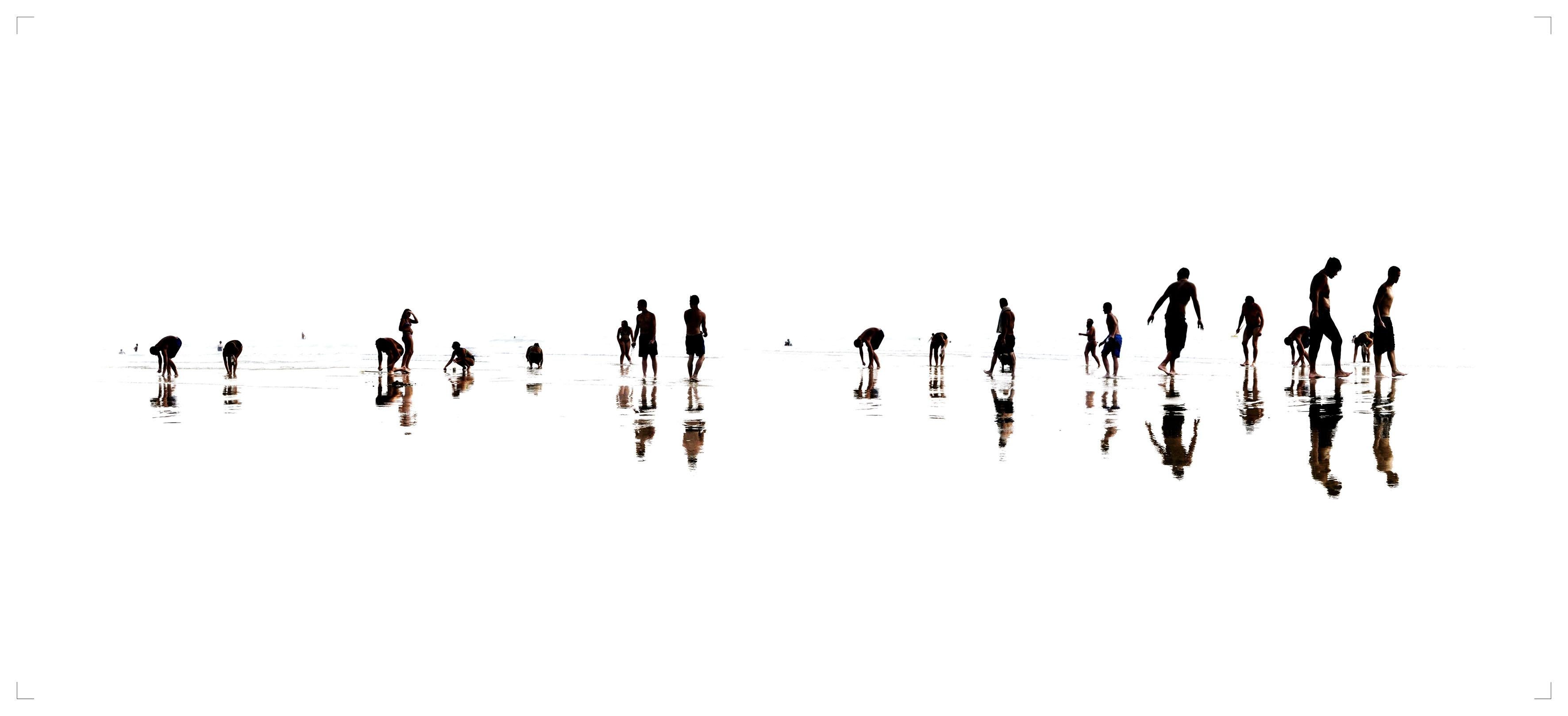 Plage 5 - Fotografía de paisaje de playa, contemporánea, del siglo XXI