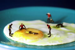 Sunny Side Up - 21st Century, Contemporary, Miniature Photography, Pigment Print
