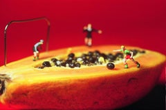 Football - 21e siècle, Contemporary, Miniature Photography, Pigment Print