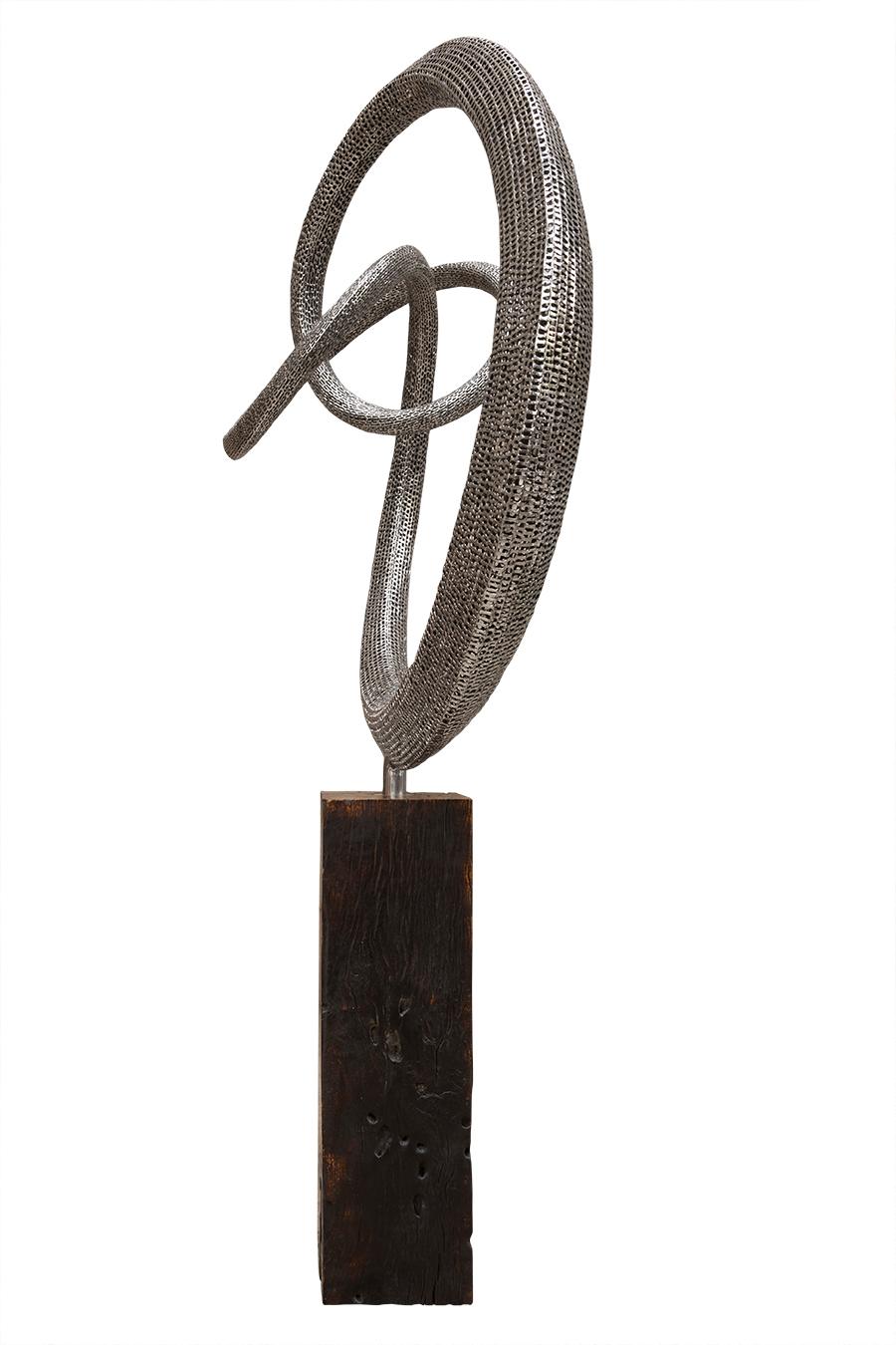 Oblivion - 21st Century, Contemporary, Abstract Sculpture, Stainless Steel 2