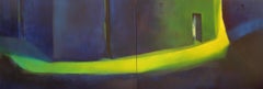 Escurçó de Llum Diptych - 21st Century, Contemporary, Painting, Oil on Canvas