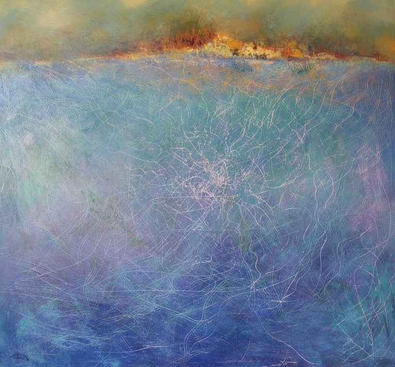 Horitzó nº 2 - 21st Century, Contemporary, Landscape Painting, Oil on Canvas 1