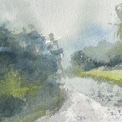 Irische Studie VIII - 21. Jahrhundert, Zeitgenössisch, Landschaft, Aquarell auf Papier