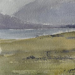 Estudio Irlandés II - Siglo XXI, Contemporáneo, Paisaje, Acuarela sobre papel