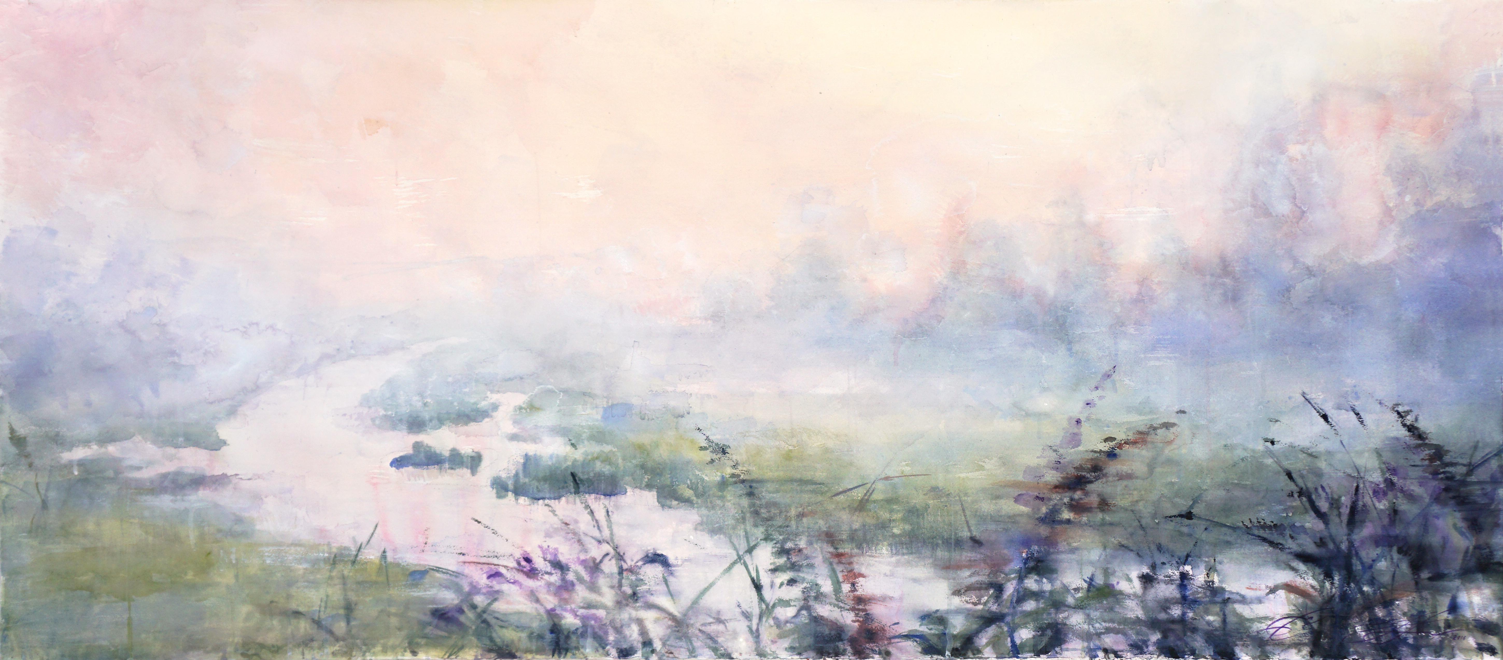 Morning Light - 21st Century, Contemporary, Landscape, Watercolor on Paper