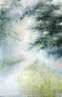 Magical Path - 21st Century, Contemporary, Landscape, Watercolor on Paper